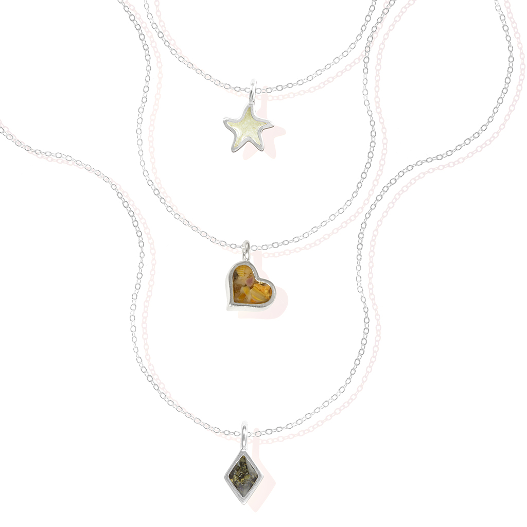Delicate necklaces 