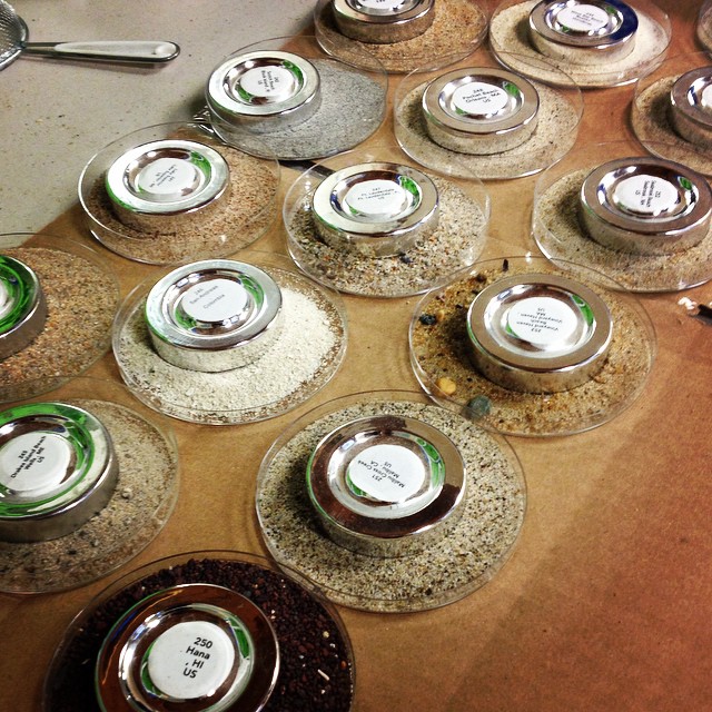 sand jewelry process