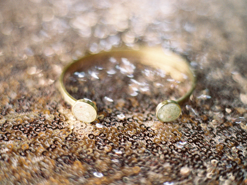 Inlet Cuff Bracelet at the wedding