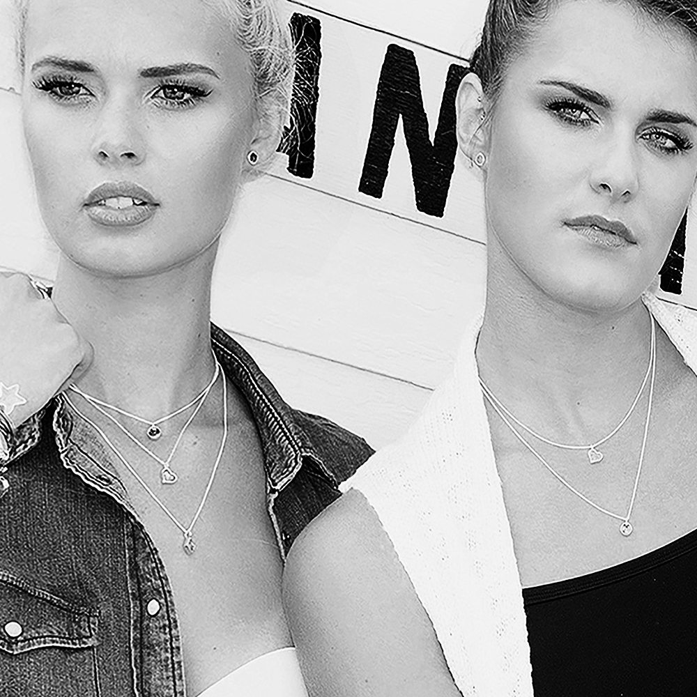 layering necklaces