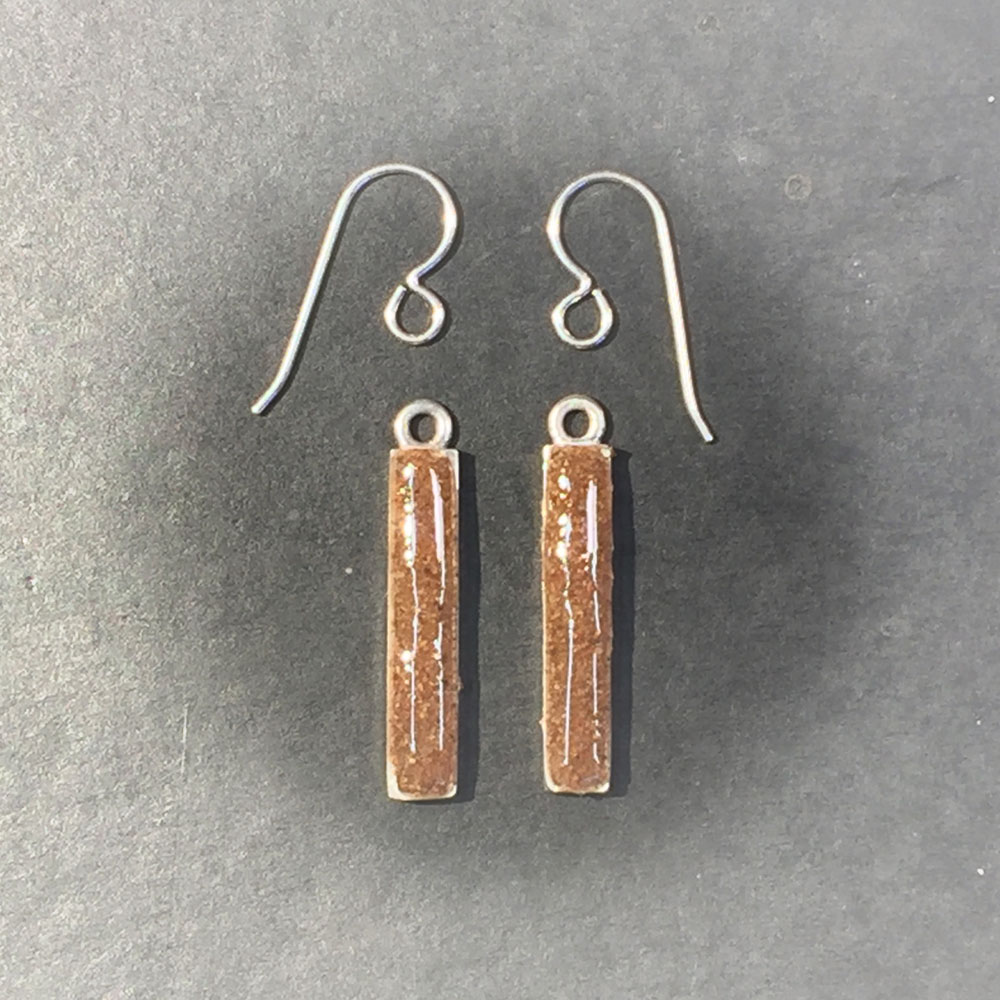 Sandbar Earrings the process