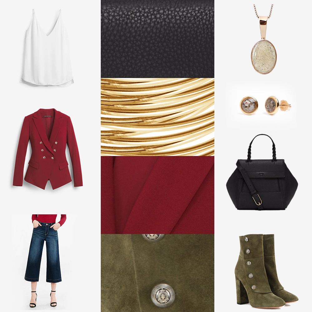 What to wear with Gold Fall Jewelry