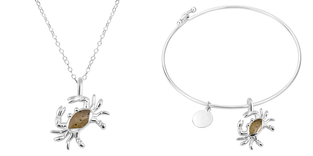 Crab Necklace Crab Bangle