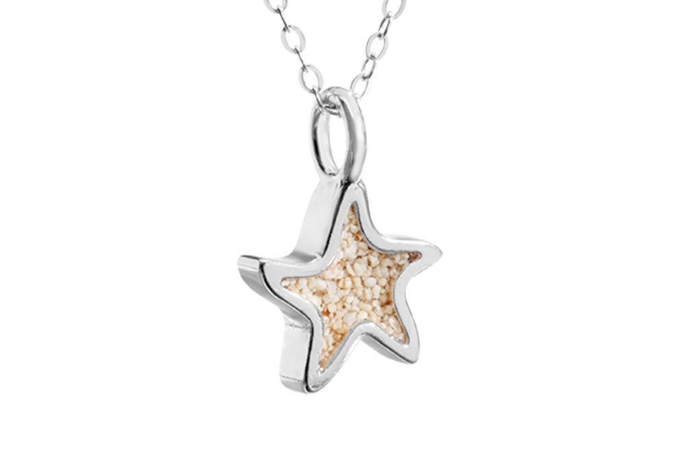 nautical necklaces-sand-jewel-necklace-star-fish-dunejewelrybeachsandjewelry