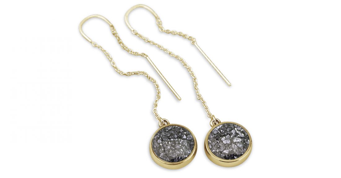 american made jewelry sandglobe earrings