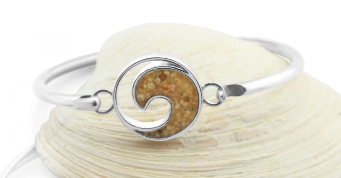american made jewelry wave bracelet