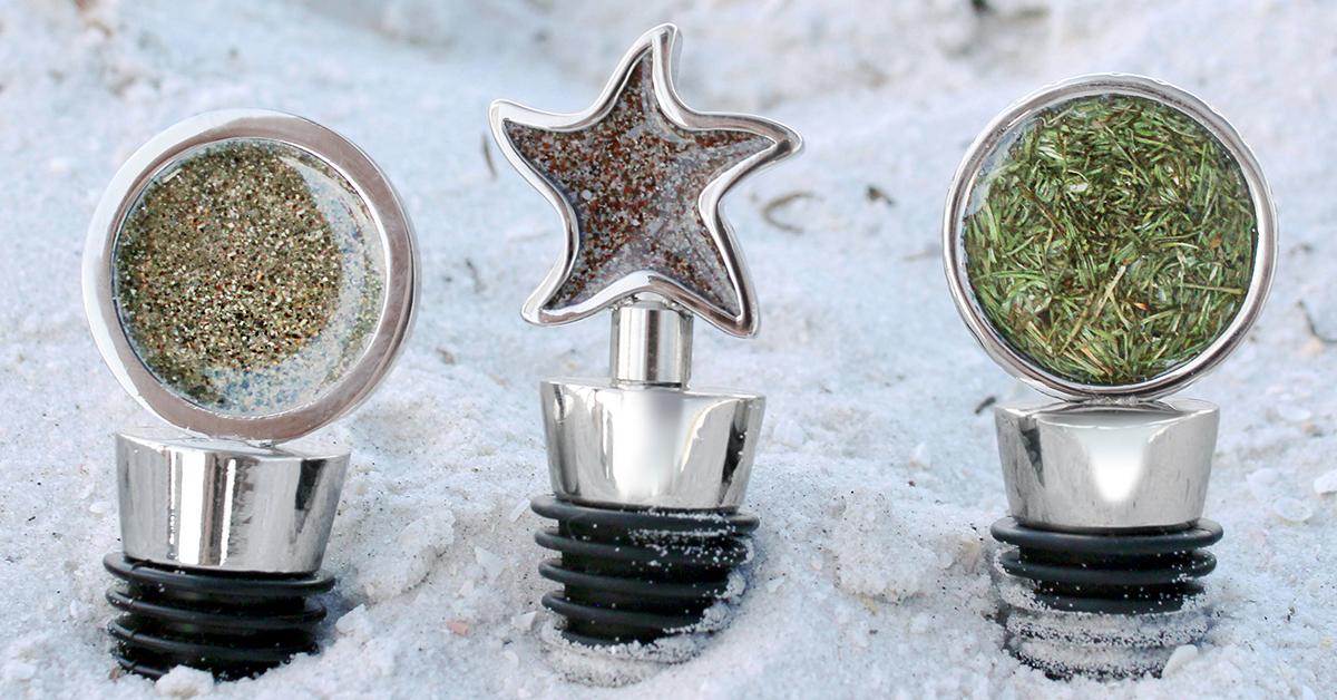 stocking stuffer ideas winestoppers in grass