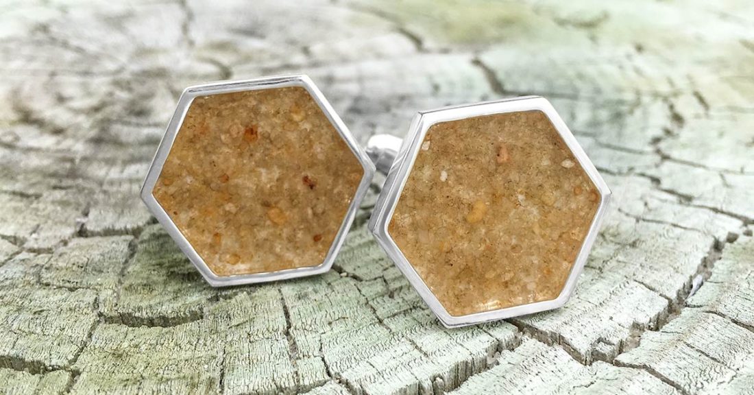 destination wedding gift cufflinks