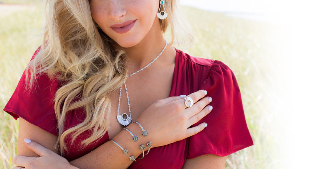 Winter Jewelry seafan collection