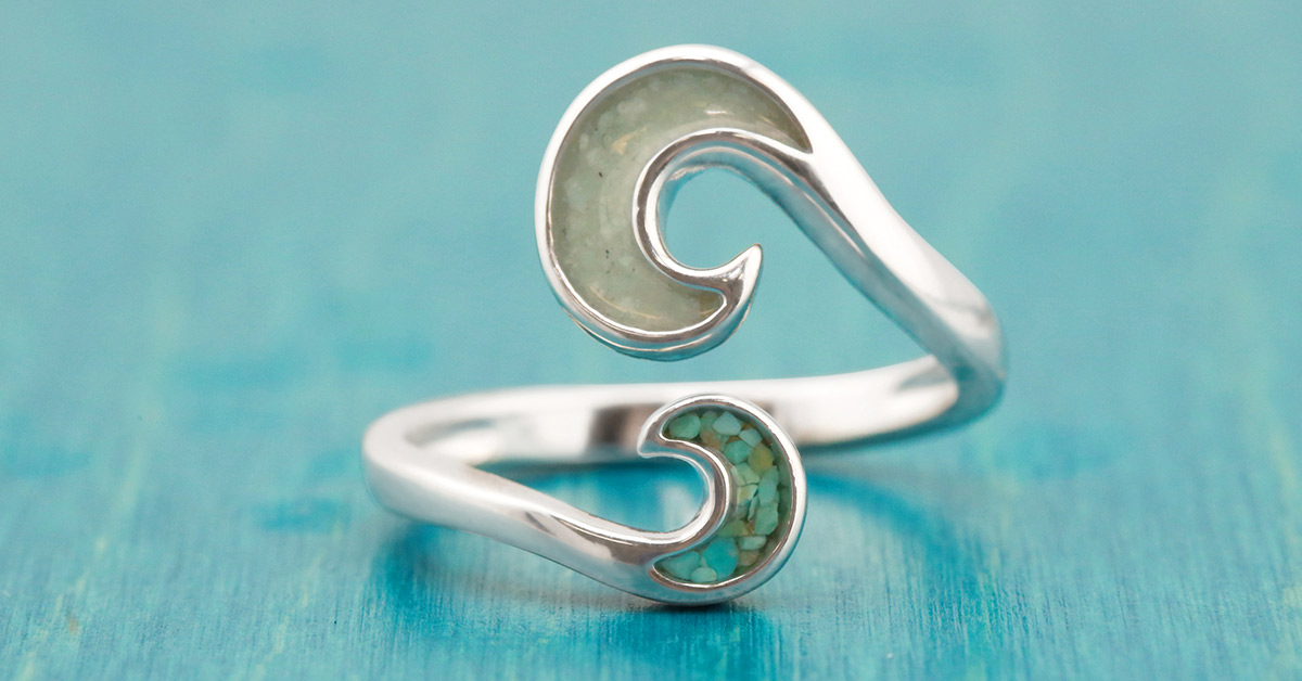 Trip to Costa Rica wave ring