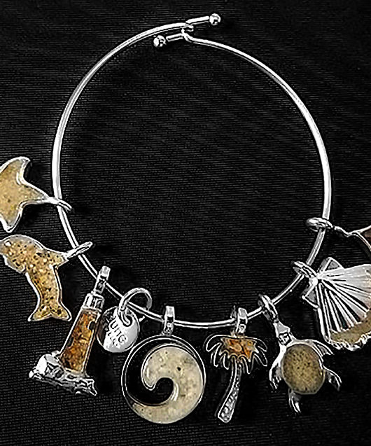 beach charm bangle