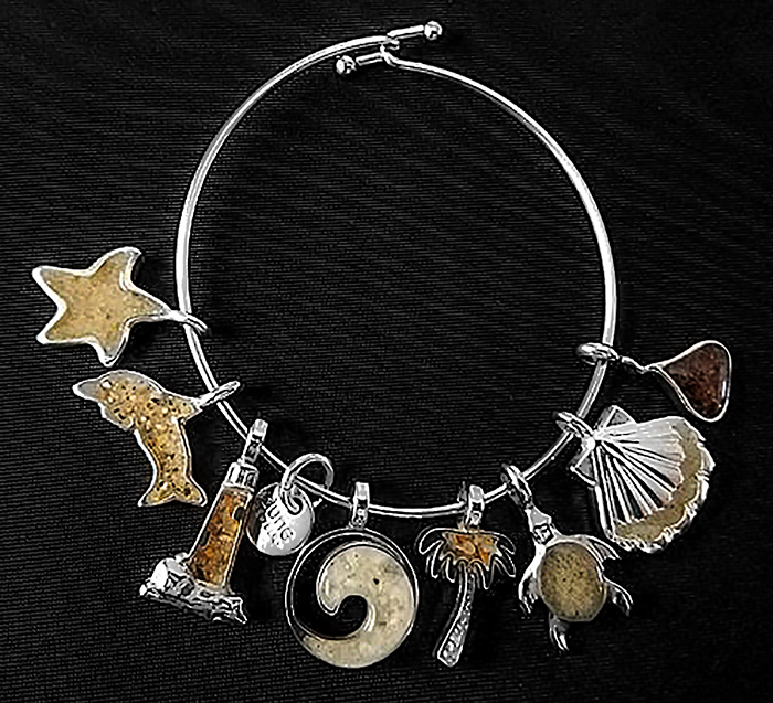 beach charm bangle