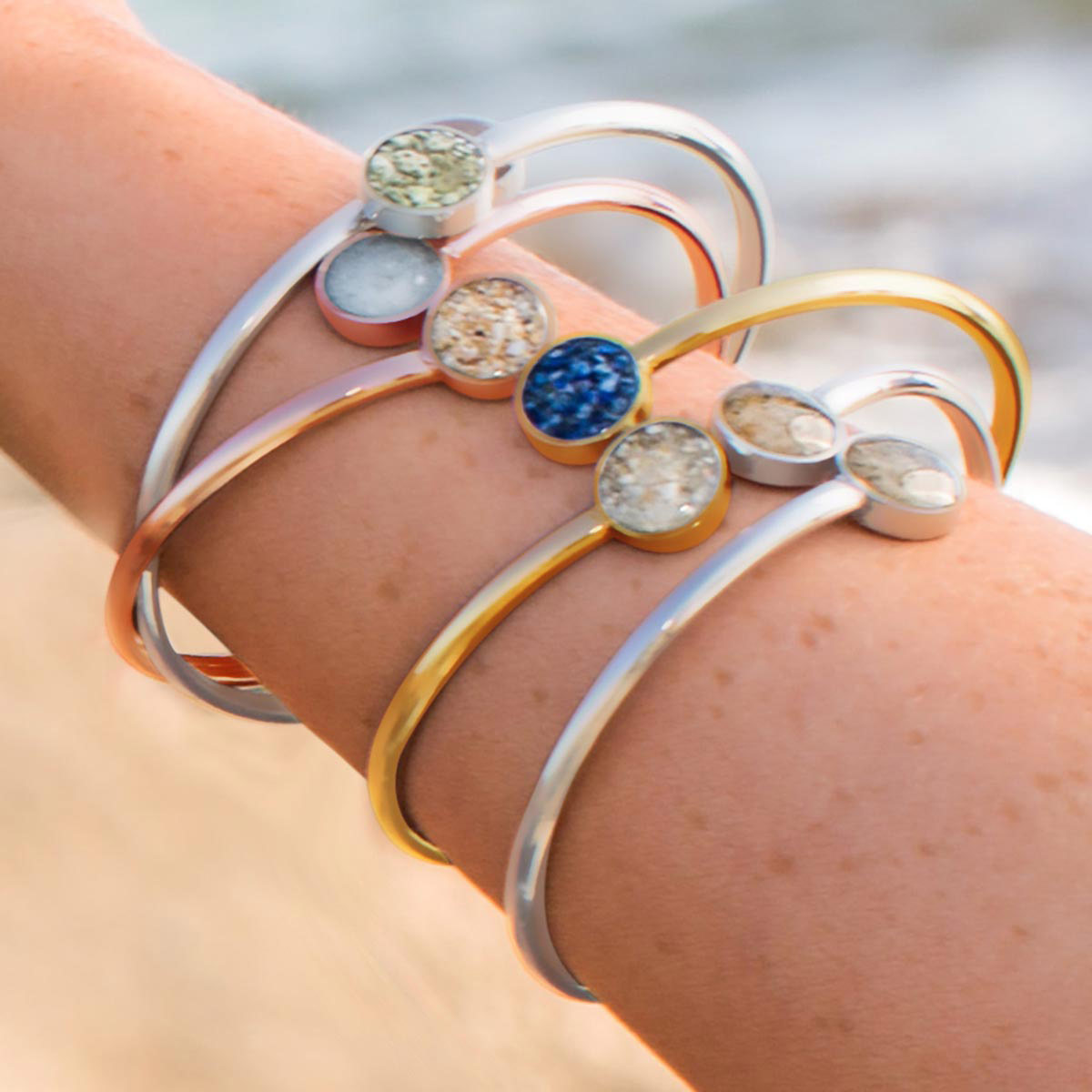 twisty bypass bracelet