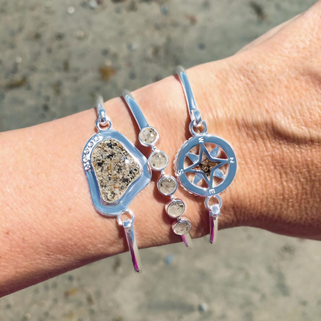 beach sand bracelets cape cod