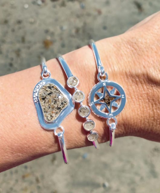 beach sand bracelets cape cod