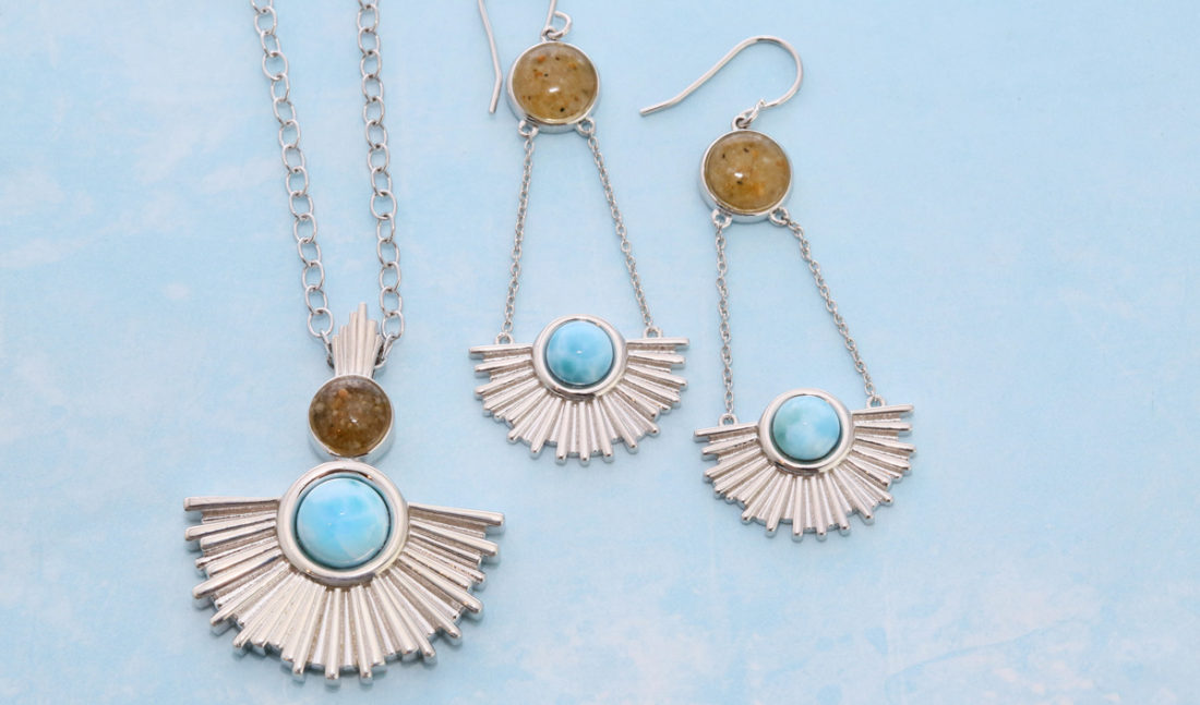 Sand & Larimar Sea Fan Designs
