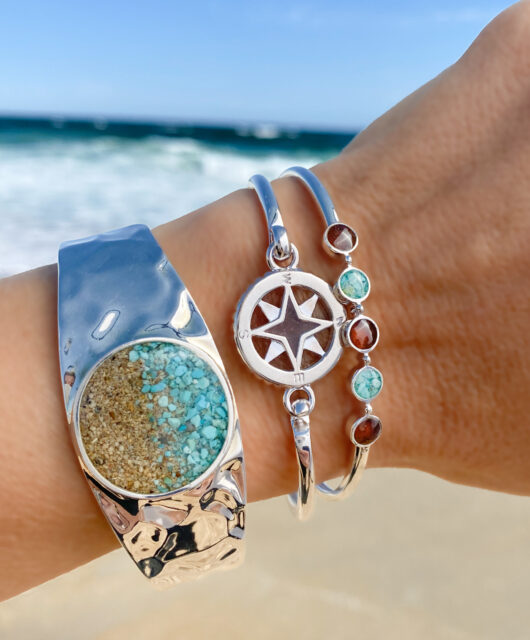 how to stack and style bracelets