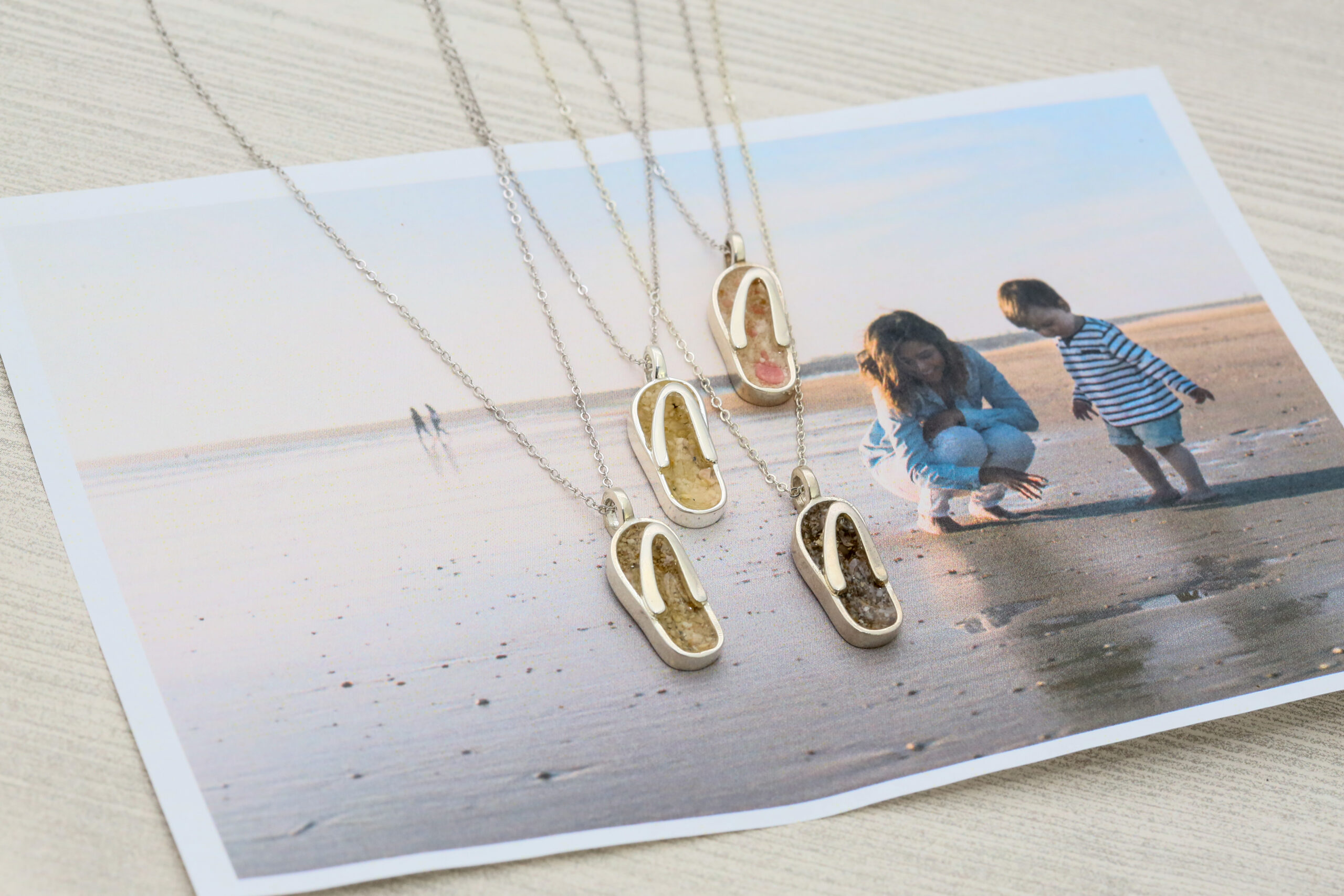 Gold Flip-Flop Summer Jewelry