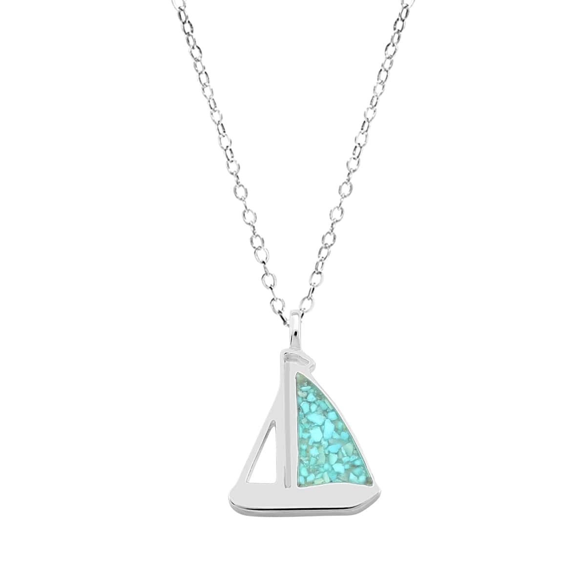 Silver Sailboat Jewelry
