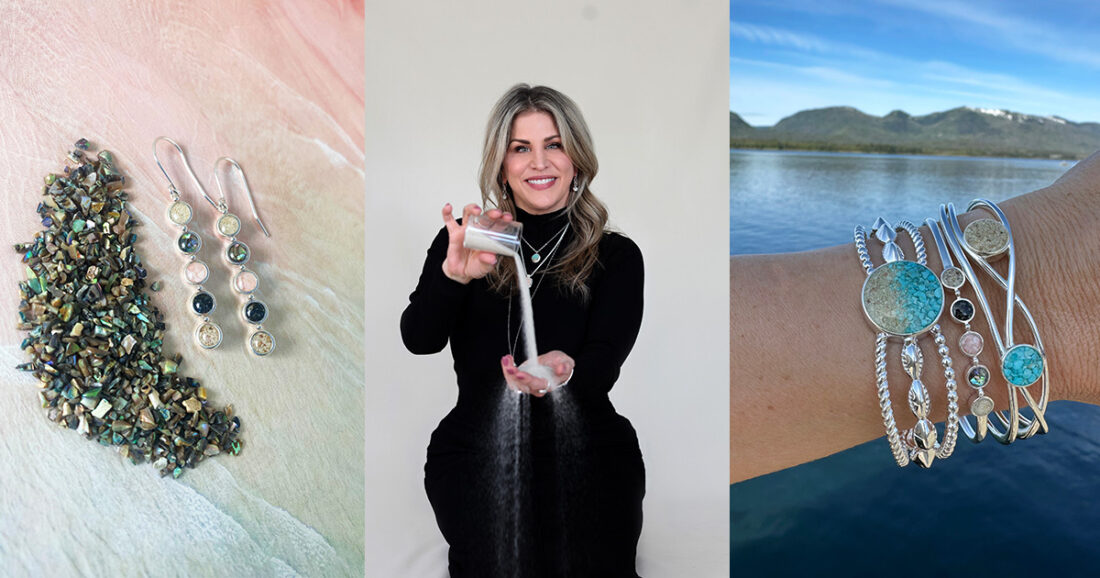 Holly Daniels Christensen Founder CEO Dune Jewelry appearance on HSN 2023