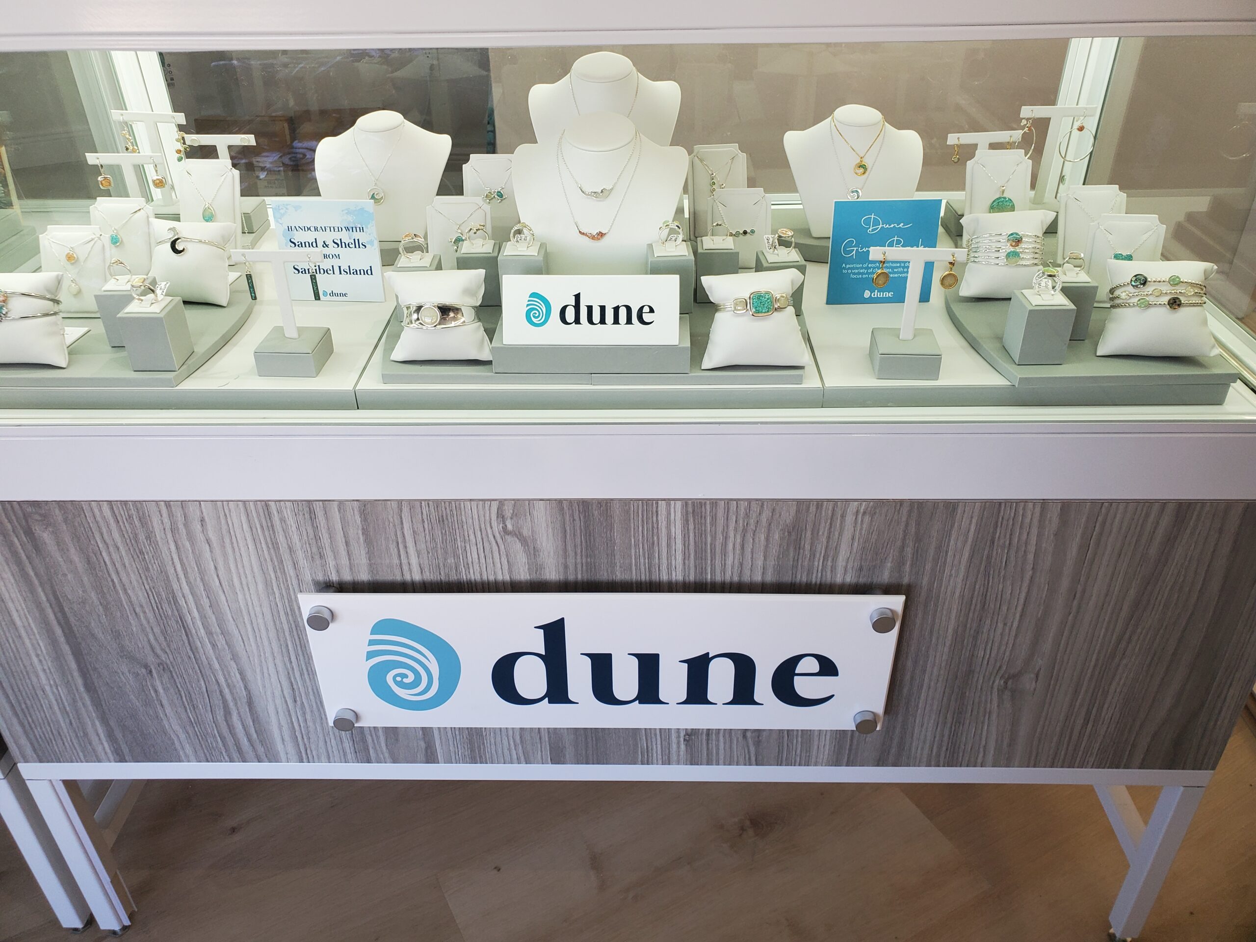 Dune Jewelry trunk show at Suncatchers' Dream Grand Re-opening