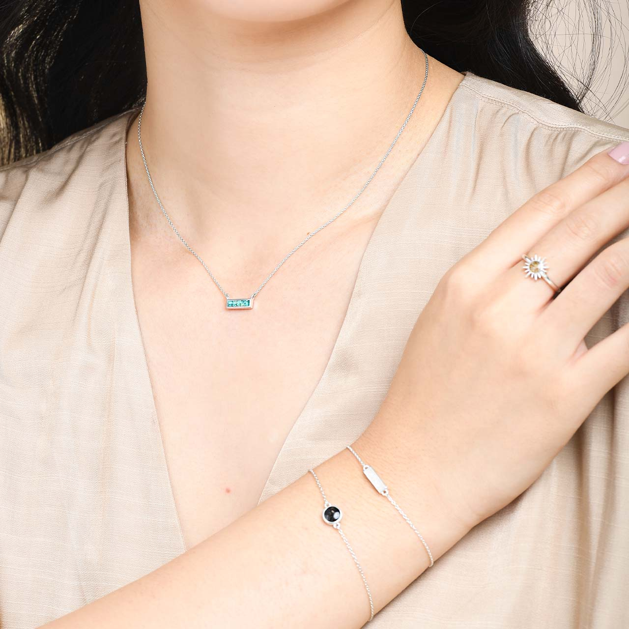 Dune Bar Bracelet Delicate