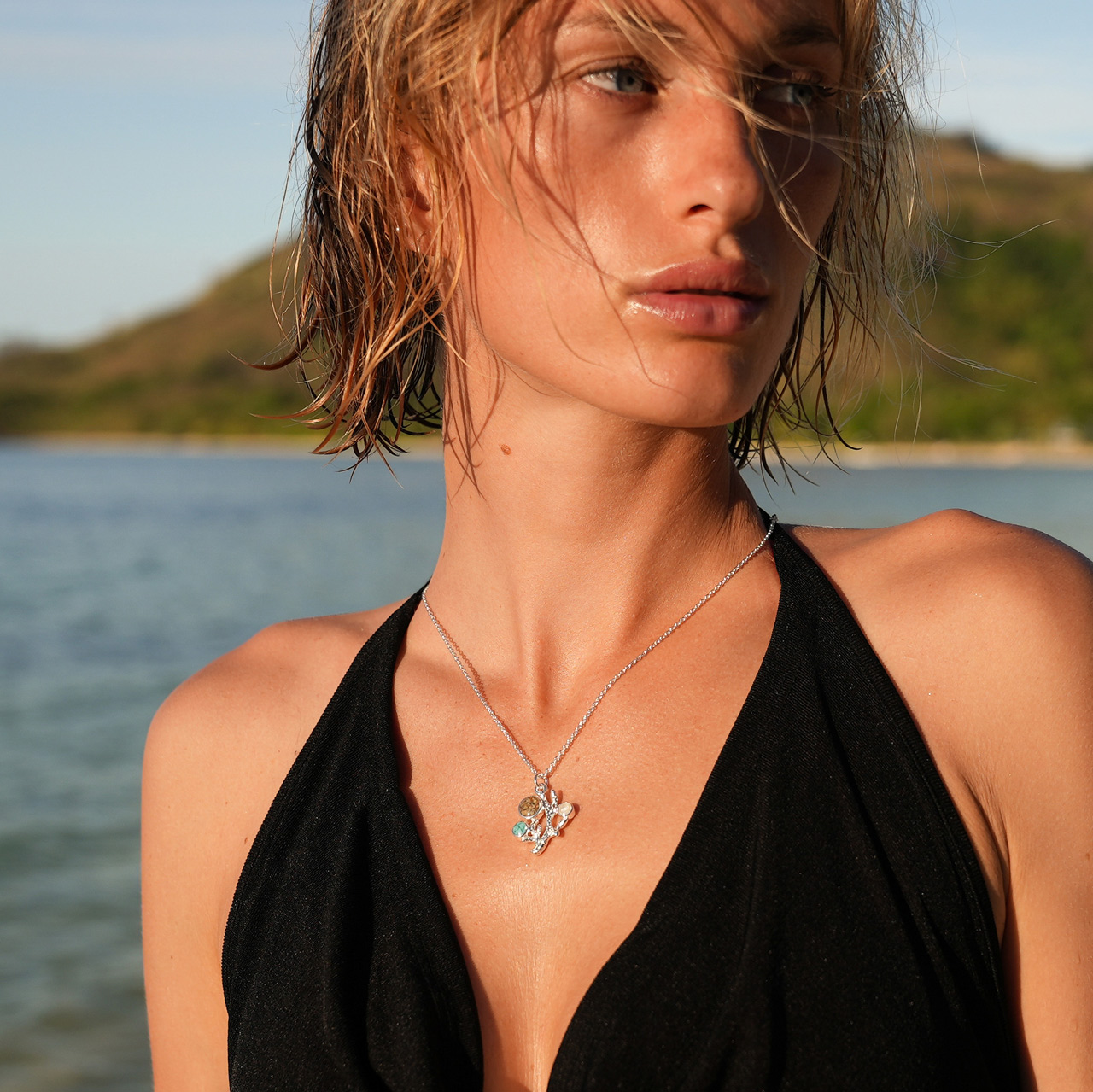 Counting Coral Necklace