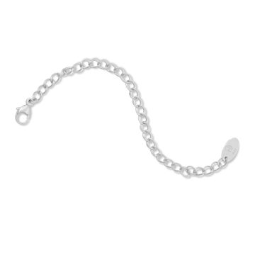 4 Inch Necklace Extender - Silver