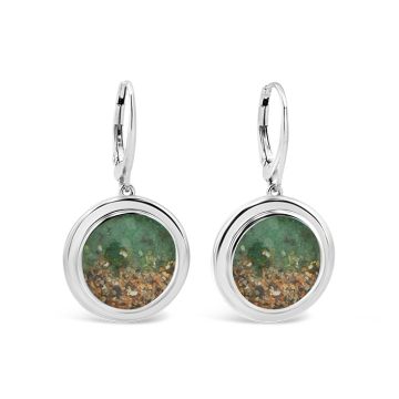 Neptune Earrings - Emerald Gradient