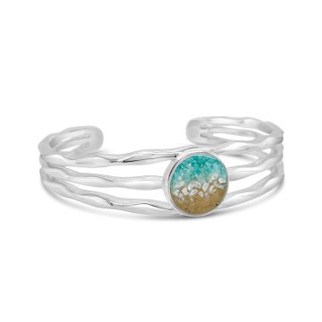 BC - Ripple Cuff Bracelet - Ocean Gradient