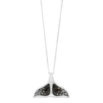 BC - Whale Tail Necklace - Diamond Gradient