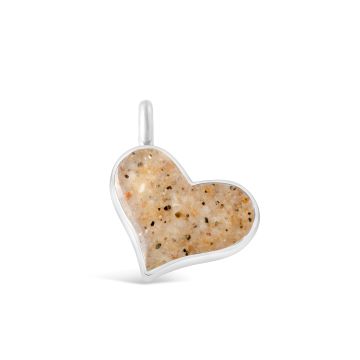  Beach Charm - Heart | The Original Beach Sand Jewelry Co. | Dune Jewelry