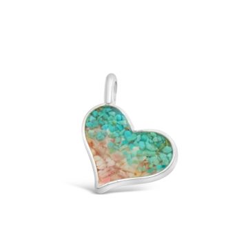 Beach Charm - Heart - Custom Gradient