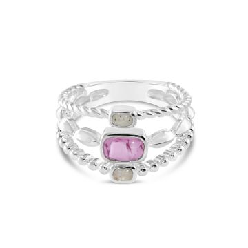Dune Jewelry x 4ocean - Boho Stack Ring - Florida