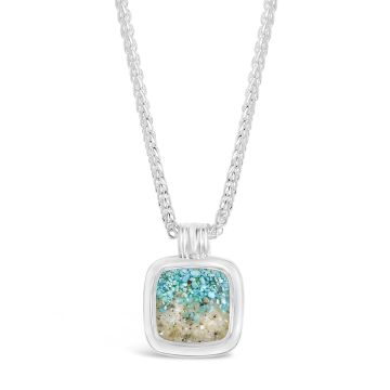 Cushion Cut Nautical Necklace - Custom Gradient