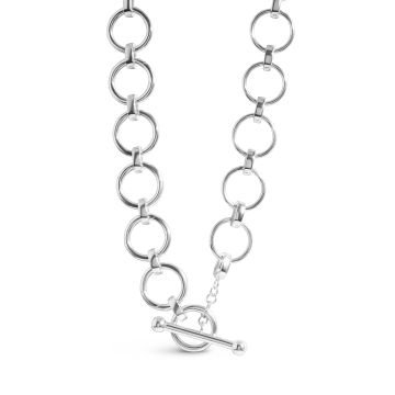 Toggle Link Chain - Dune SIlver