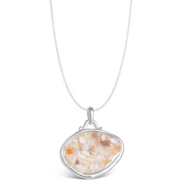 Lagoon Necklace - Dune Silver