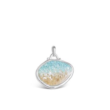 Lagoon Pendant - Dune Silver - Ocean Gradient
