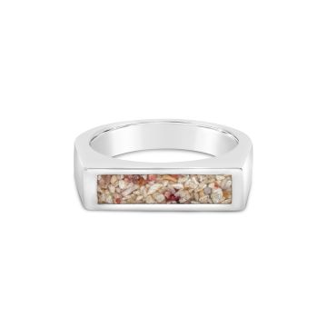 Womens Sterling Silver Wedding Band | The Original Beach Sand Jewelry Co. | Dune Jewelry