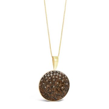 Marina Necklace - 14k Gold Vermeil - Diamond Gradient
