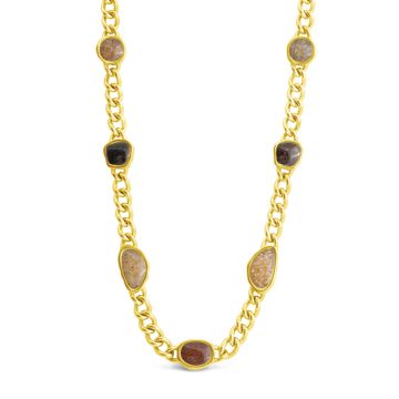 &earth - Mia Tierra Necklace - Gold