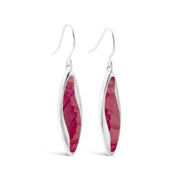 Ocean Current Earrings - Dune Silver