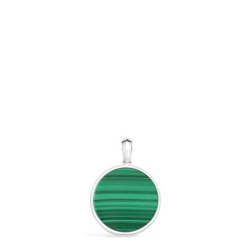 Globe World Traveler Pendant By Christine Kesteloo - Malachite