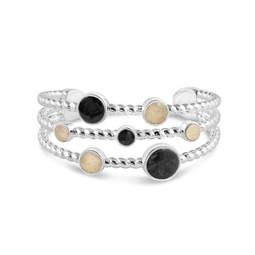 Dune Jewelry x 4ocean - Rope Seven Sand Cuff - Florida Black