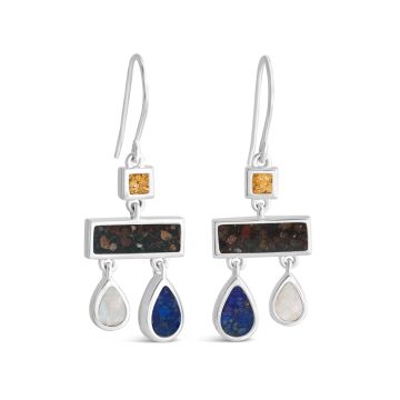 Santorini Earrings - Greek Isles