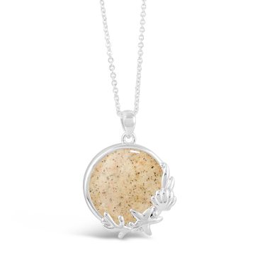Seaside Necklace - Dune Silver