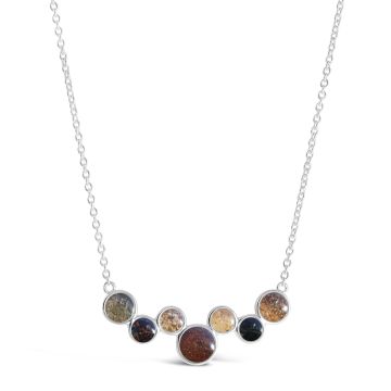 The World Is Yours Stationary Necklace by Christine Kesteloo