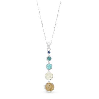 Cascade Necklace - Dune Silver