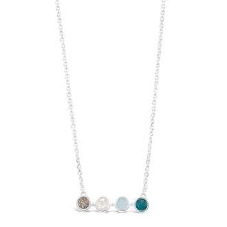 Endless Summer Blues Bar Necklace
