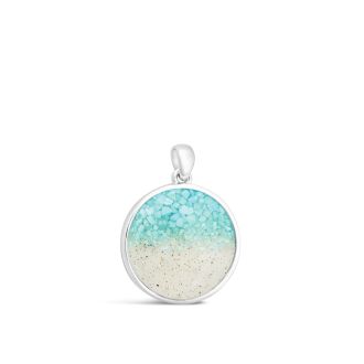 The Mediterranean Pendant - Turquoise Gradient